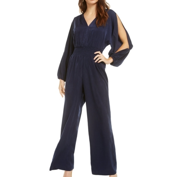 Bar III Pants - BAR III Jumpsuit navy